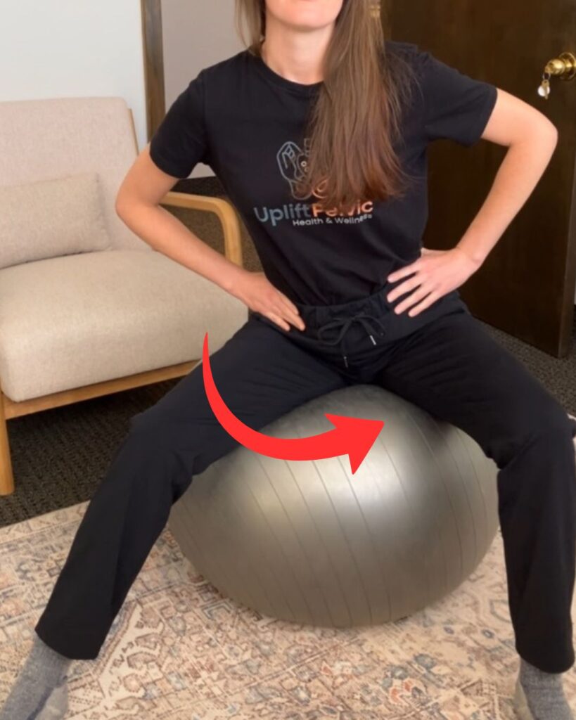 pelvic floor ball exercise